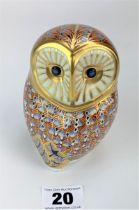 Royal Crown Derby owl