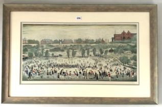 Signed L.S. Lowry print