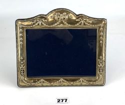 Silver photograph frame