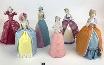 5 pin cushion dolls