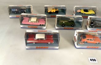 10 assorted Dinky Collection cars