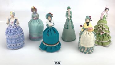 6 pin cushion dolls