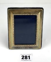 Silver photograph frame