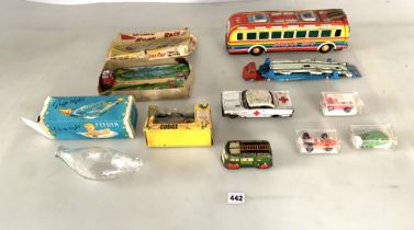 Assorted model vehicles