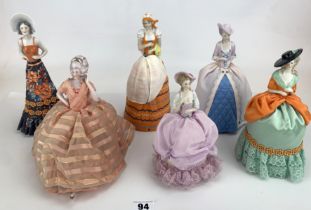 6 pin cushion dolls