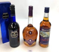 Navy Rum, Courvoisier & Sherry