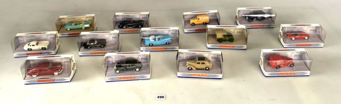 13 assorted Dinky Collection cars