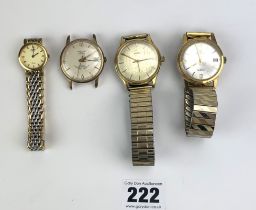 4 wrist watches