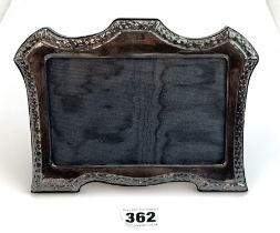 Silver photograph frame