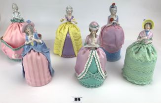 6 pin cushion dolls