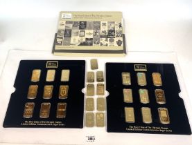 The Olympic Games Ingot Series