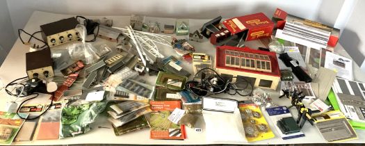 Assorted model railway items
