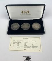 Queen Victoria Silver Crown Collection