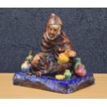 Royal Doulton - 'The Potter', HN1493, green factory stamp and initialled to the underside, 7.5" high