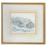 English School (19th century) - "Arundell Castle" inscribed with the title and dated March 8th 1856,