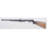 BSA light pattern .177 under lever air rifle, with monogramed chequered grip, serial no. L38661, 40"