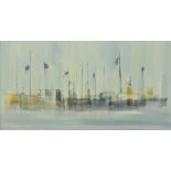 Gerald Parkinson - 'Fishing Boats III', signed, inscribed and dated 1965 verso, together with the