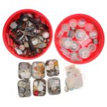 Quantity of Sekonda and Russian wristwatch parts, spares and watches for repair