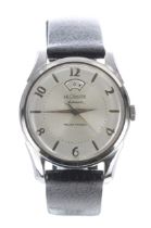 LeCoultre Master Mariner 'bumper' automatic stainless steel gentleman's wristwatch, circular