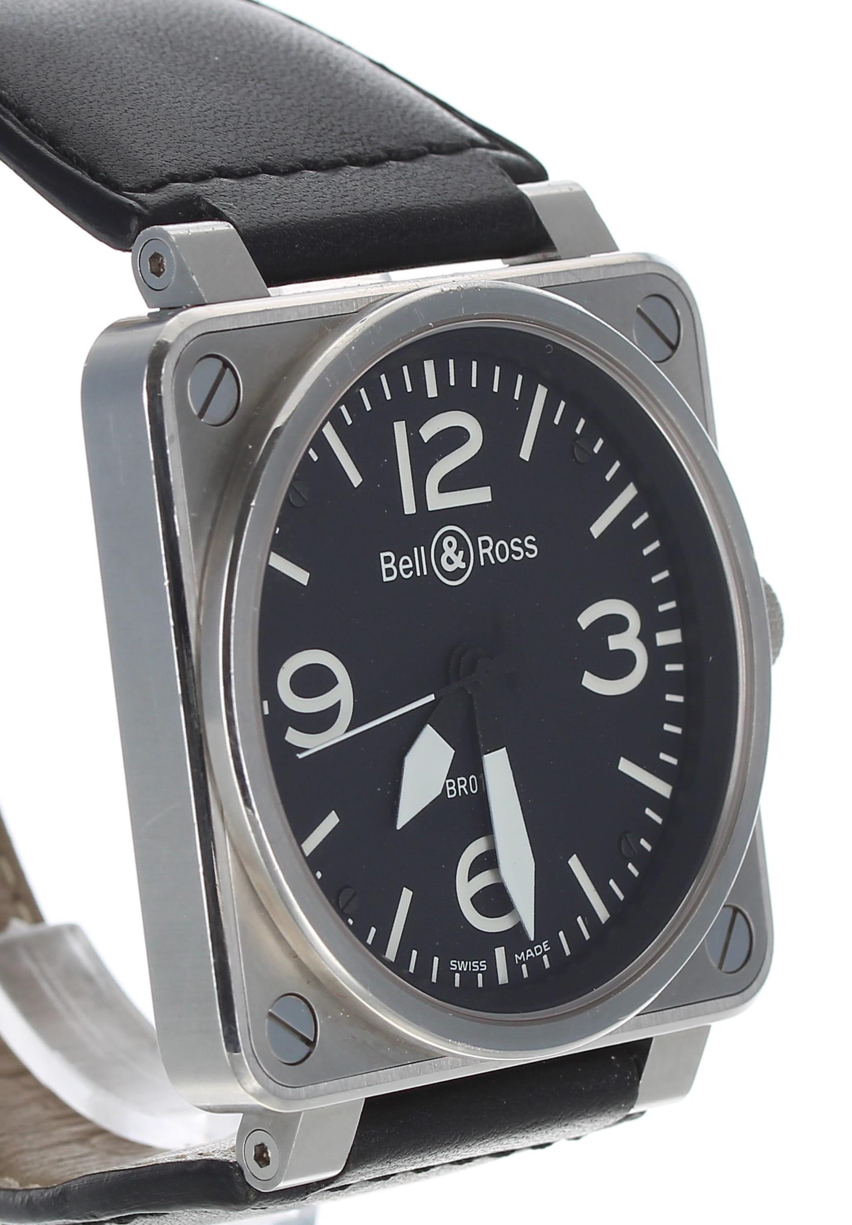 Bell & Ross BR01-92 Aviation Type/Military Spec automatic square cased stainless steel gentleman's - Image 4 of 6