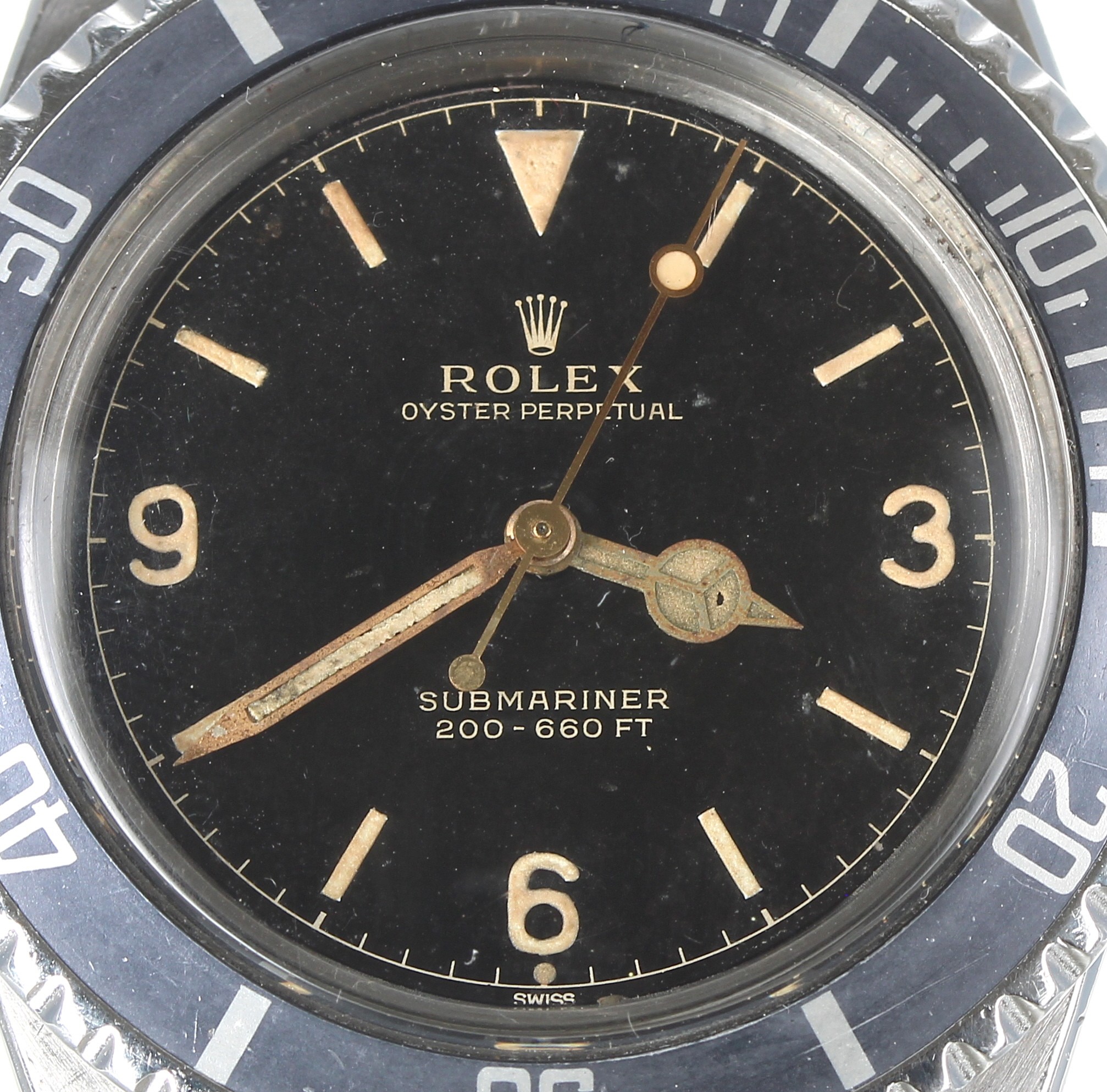 Rare Rolex Oyster Perpetual Submariner stainless steel gentleman's bracelet watch with the 3-6-9 - Image 2 of 15