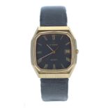 Eterna Quartz gold plated and stainless steel gentleman's wristwatch, reference no. 113.4150.25,