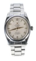 Rare Oyster Precision Explorer Rotor Self-Winding stainless steel gentleman's wristwatch with a '