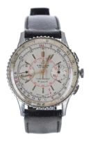 Breitling Chronomat chronograph stainless steel gentleman's wristwatch (Patent 217012), reference