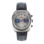 Breitling Genéve Datora chronograph stainless steel gentleman's wristwatch, reference no. 2018,