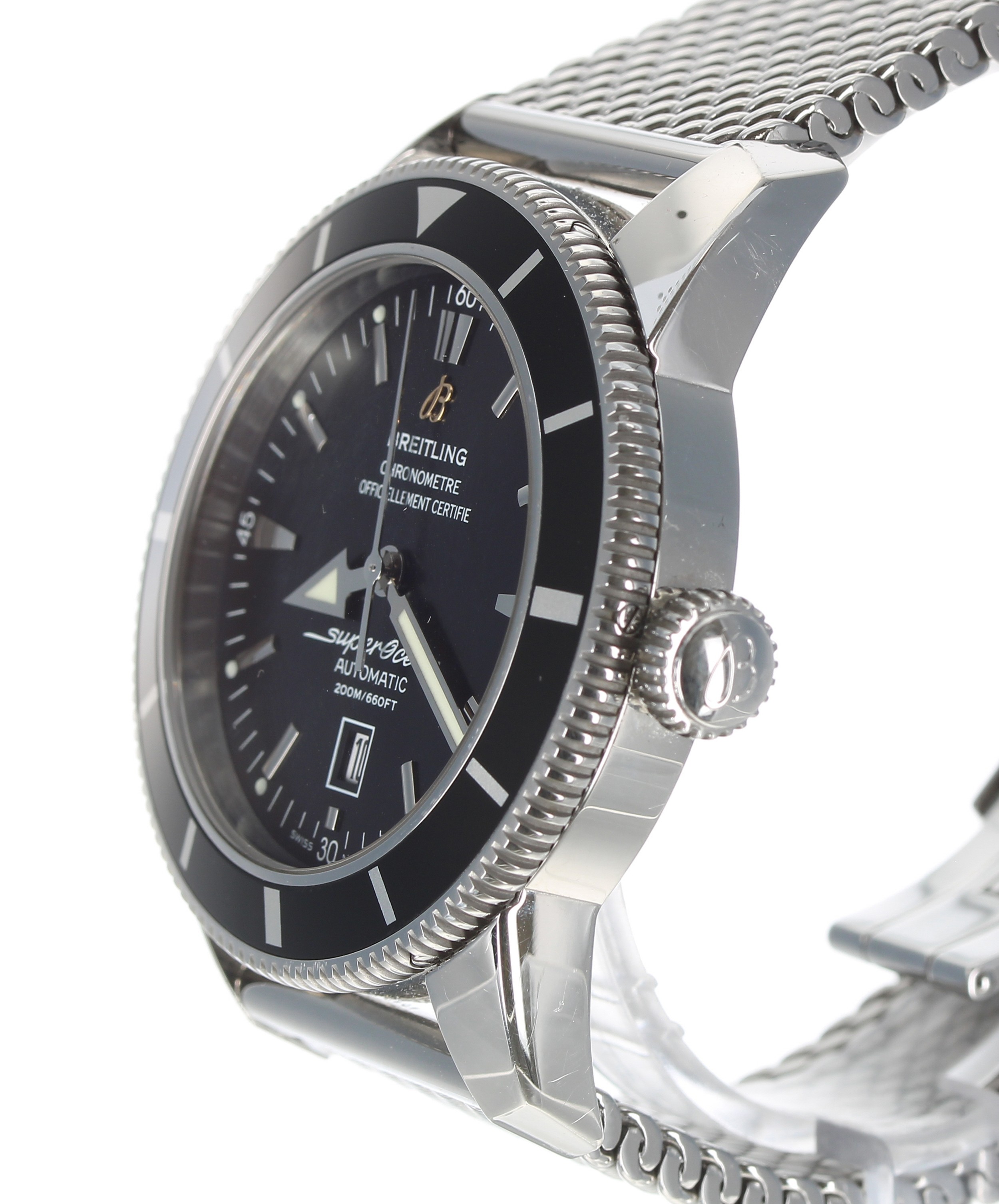 Breitling SuperOcean Heritage automatic stainless steel gentleman's wristwatch, reference no. - Image 3 of 6