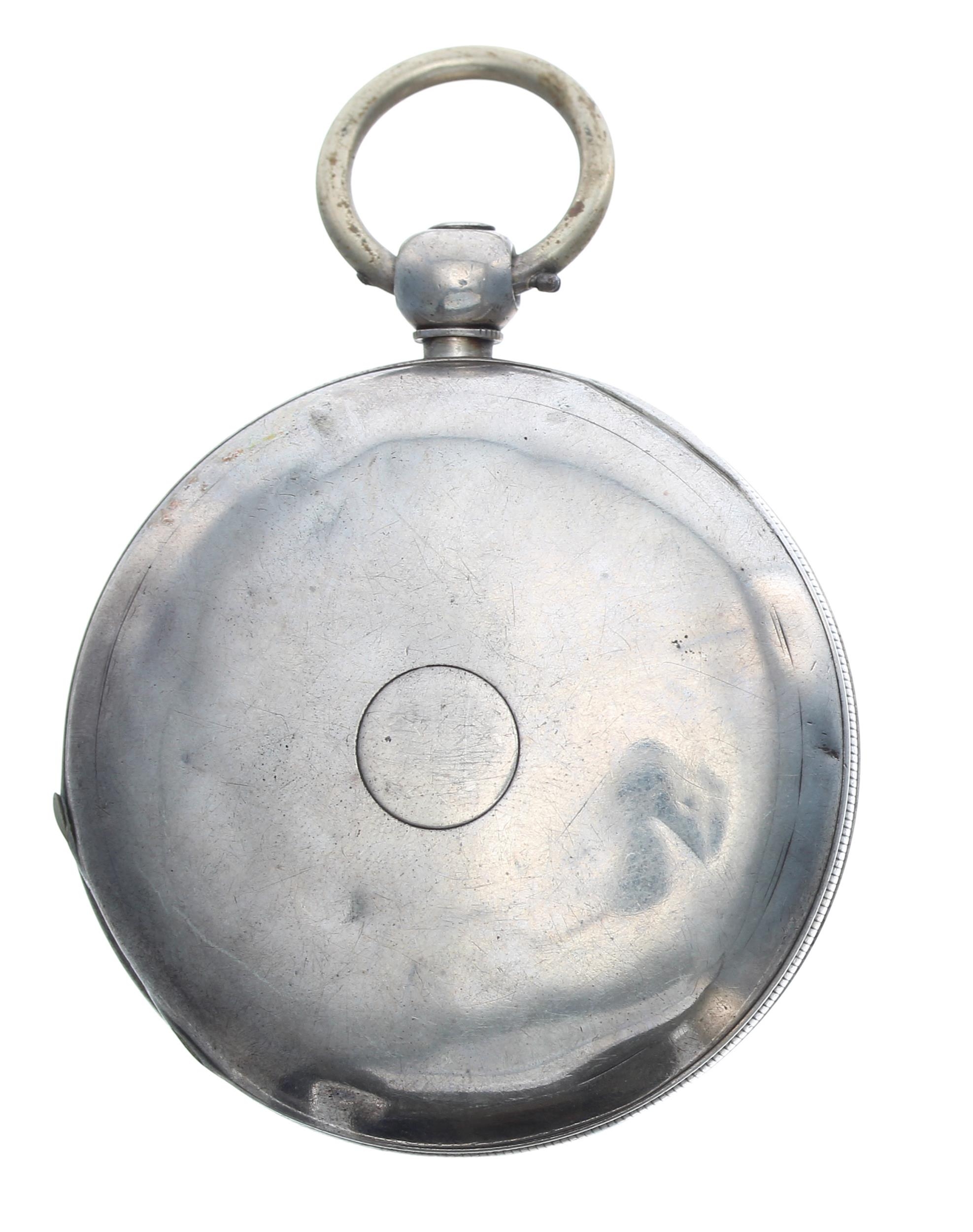 Home Watch Co. Waltham coin silver lever hunter pocket watch, no. 806856, circa 1874, signed - Image 3 of 4