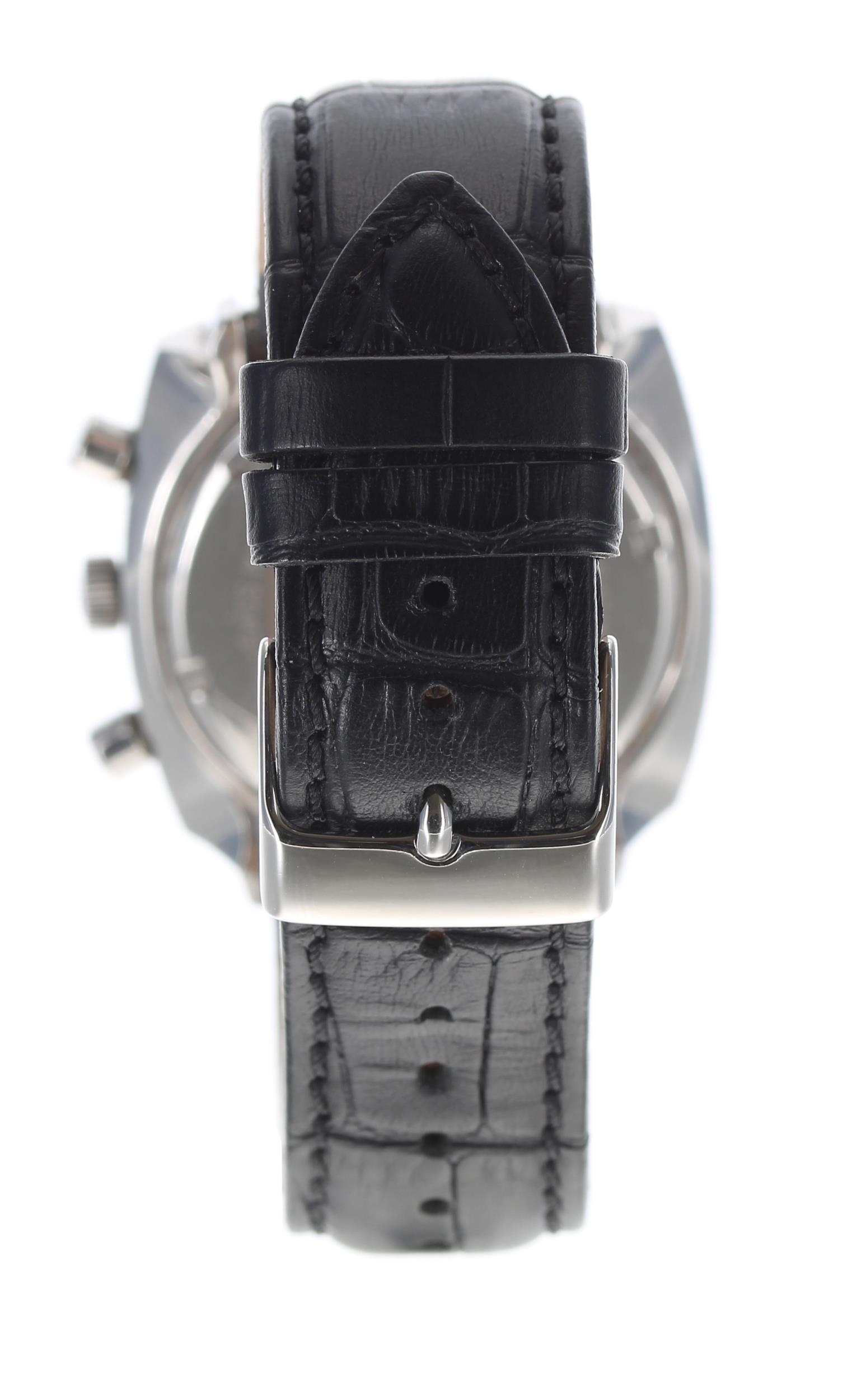 Breitling Genéve Datora chronograph squared cased stainless steel gentleman's wristwatch, - Image 4 of 5