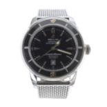 Breitling SuperOcean Heritage automatic stainless steel gentleman's wristwatch, reference no.