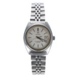 Omega Constellation Quartz stainless steel lady's wristwatch, reference no. ST 596 0014, serial