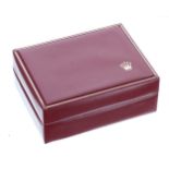 Red Rolex watch box, reference 14.00.02