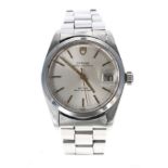 Tudor Prince Oysterdate Rotor Self-Winding stainless steel gentleman's wristwatch, reference no.