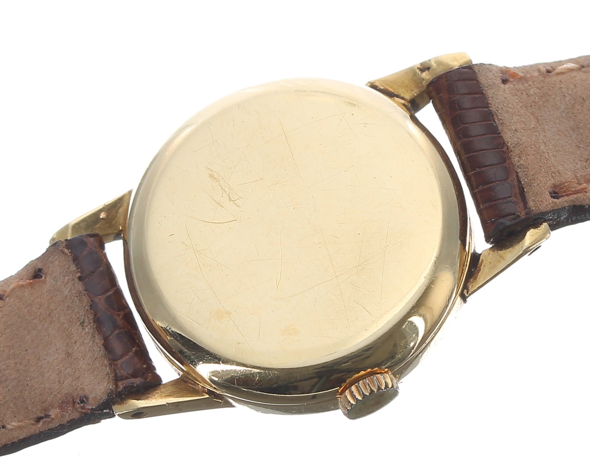 Omega 18ct lady's wristwatch, case no. 11447xxx 26xxD, serial no. 15021xxx, circa 1956, circular - Image 2 of 3