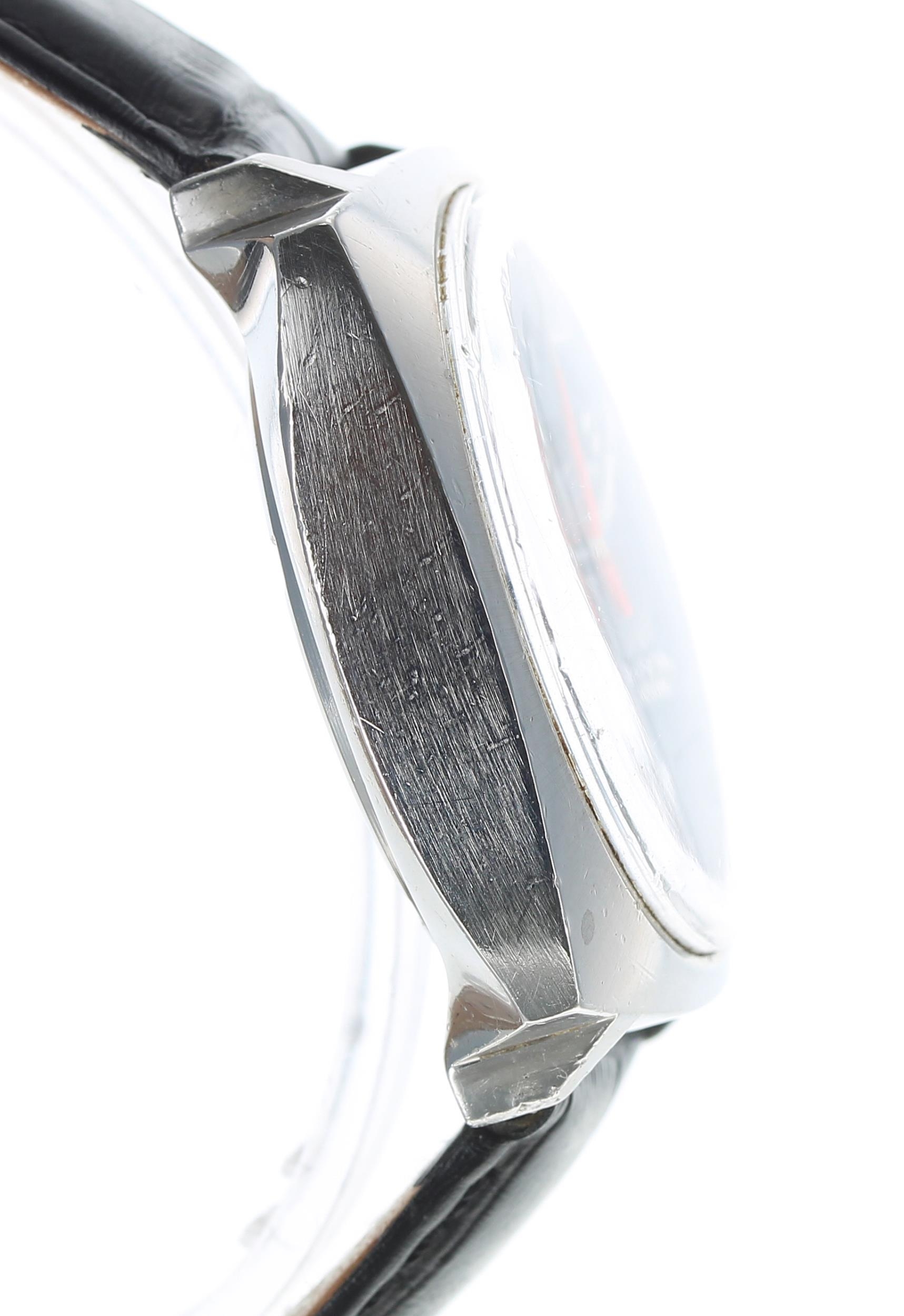 Breitling Genéve Datora chronograph squared cased stainless steel gentleman's wristwatch, - Image 3 of 5