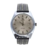 Tissot Autoclub Actualis stainless steel gentleman's wristwatch, reference no. 82030-3, silvered