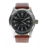 Hamilton Khaki Field automatic stainless steel gentleman's wristwatch, reference no. H706050,
