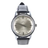 Enicar automatic nickel plated and stainless steel gentleman's wristwatch, reference no. 100/153 AS,