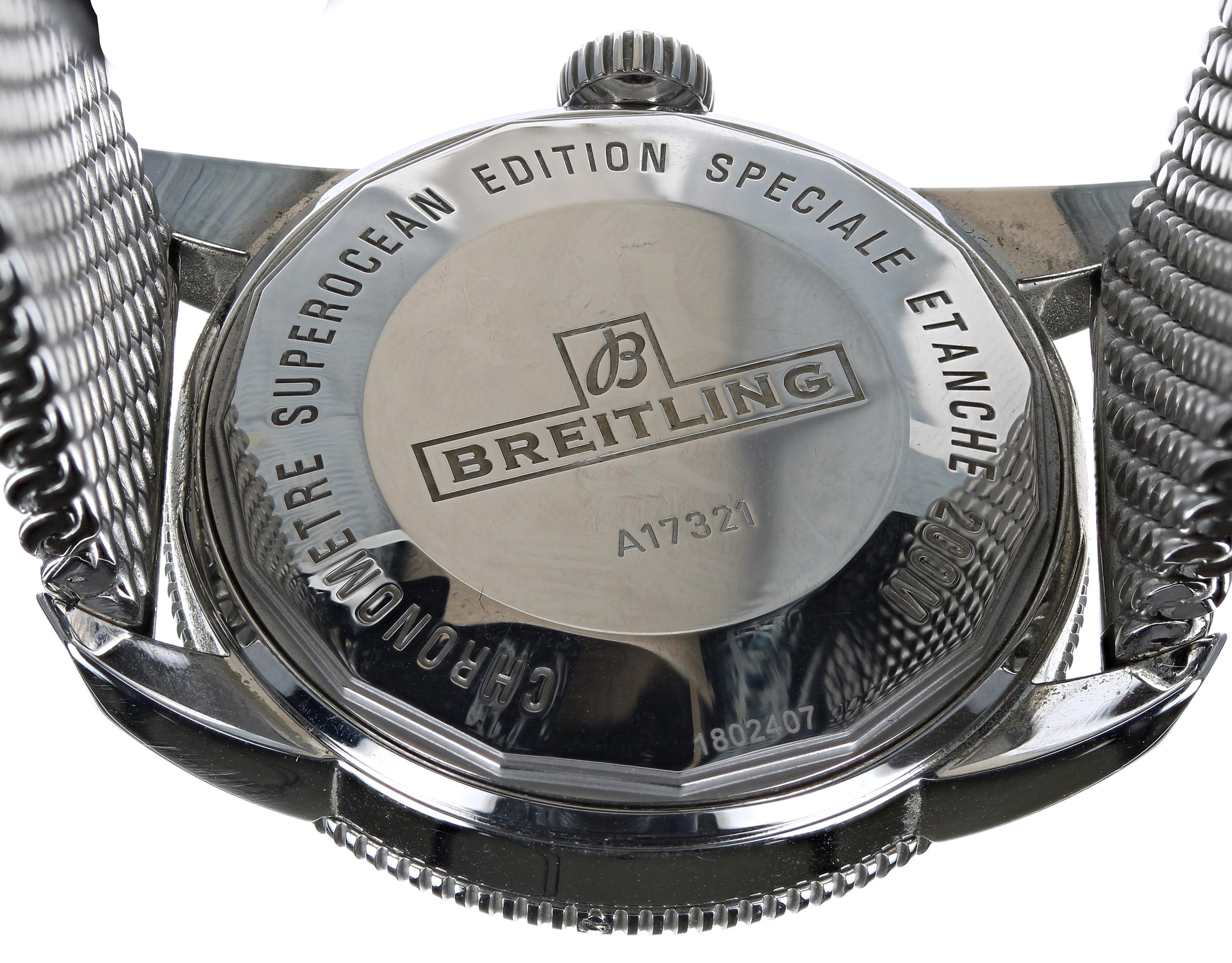Breitling SuperOcean Heritage automatic stainless steel gentleman's wristwatch, reference no. - Image 6 of 6