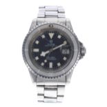 Rare Tudor Prince Oysterdate Submariner 'Snowflake' stainless steel gentleman's wristwatch,