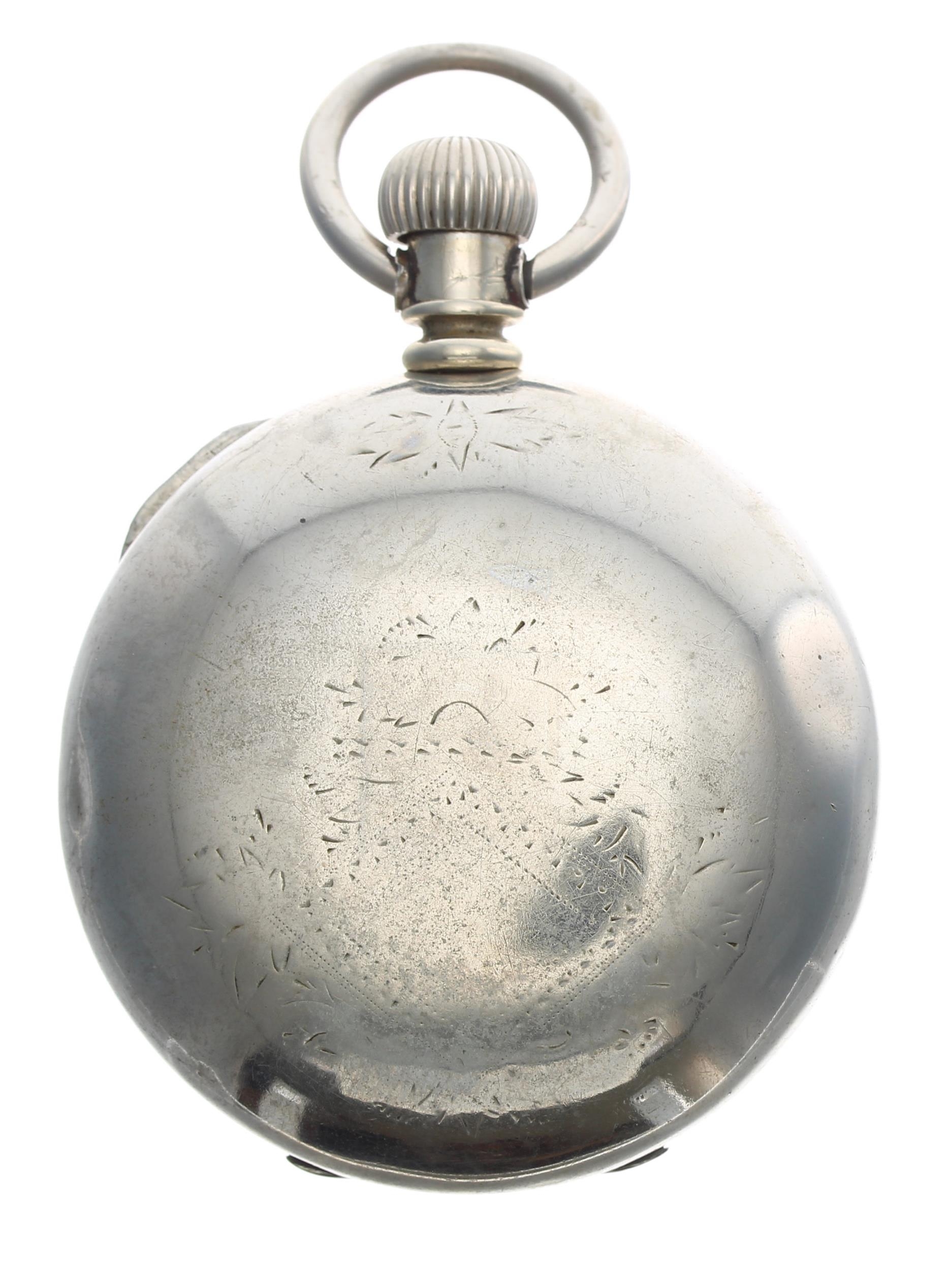 Seth Thomas lever set pocket watch, serial no. 197852, circa 1889, signed movement with safety - Image 2 of 3