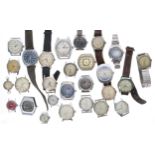 Citizen automatic gentleman's wristwatch; together with a selection of various wristwatches