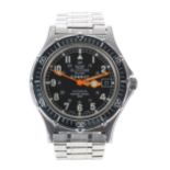 Glycine Combat automatic stainless steel gentleman's wristwatch, reference no. 3678, circular