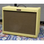 Fender Blues-Deluxe reissue guitar amplifier, made in Mexico, with dust cover and manual *Please