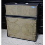 Custom made guitar amplifier head, with matched speaker cabinet *Please note: Gardiner Houlgate do