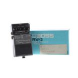 Boss RV-3 Digital Reverb/Delay guitar pedal, boxed *Please note: Gardiner Houlgate do not