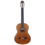 2005 Amalio Burguet 1-020 classical guitar; Back and Sides: rosewood, minor dings and marks,